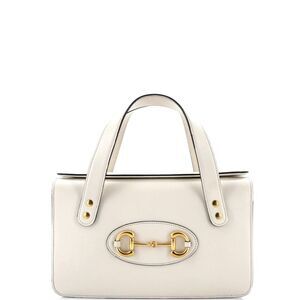 Gucci Horsebit 1955 Boston Bag Leather Small Neutral